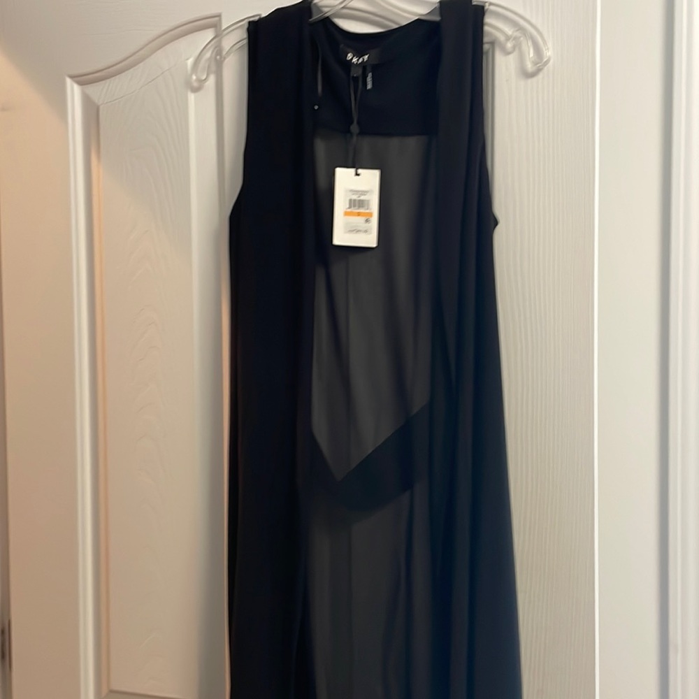 DKNY LONG VEST